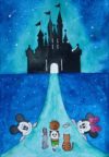 Disney Love | Watercolour Painting | Children Illustration